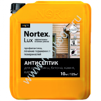 Нортекс-Люкс (Nortex-Lux) – антисептик для дерева в наличии по цене завода, купить с доставкой в Москве по цене завода.